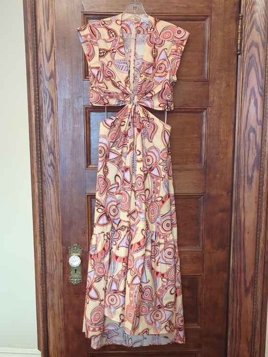 A.L.C. Dresses & Skirts - A.L.C. Alexandria Cutout Maxi Dress Pink Size 6